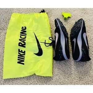 Size 9-Nike Zoom Rival D10 Ink Splatter-Black Stellar Indigo-Nike Bag-spike Tool